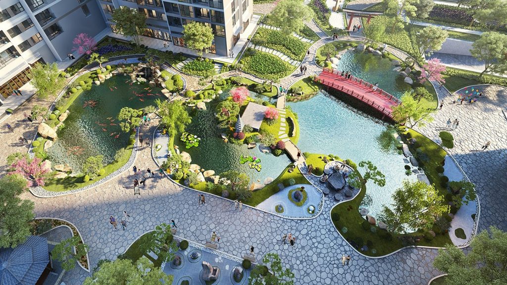 Vườn nhật Vinhomes Grand Park