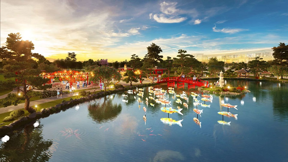 Phối cảnh công viên Vinhomes Grand Park