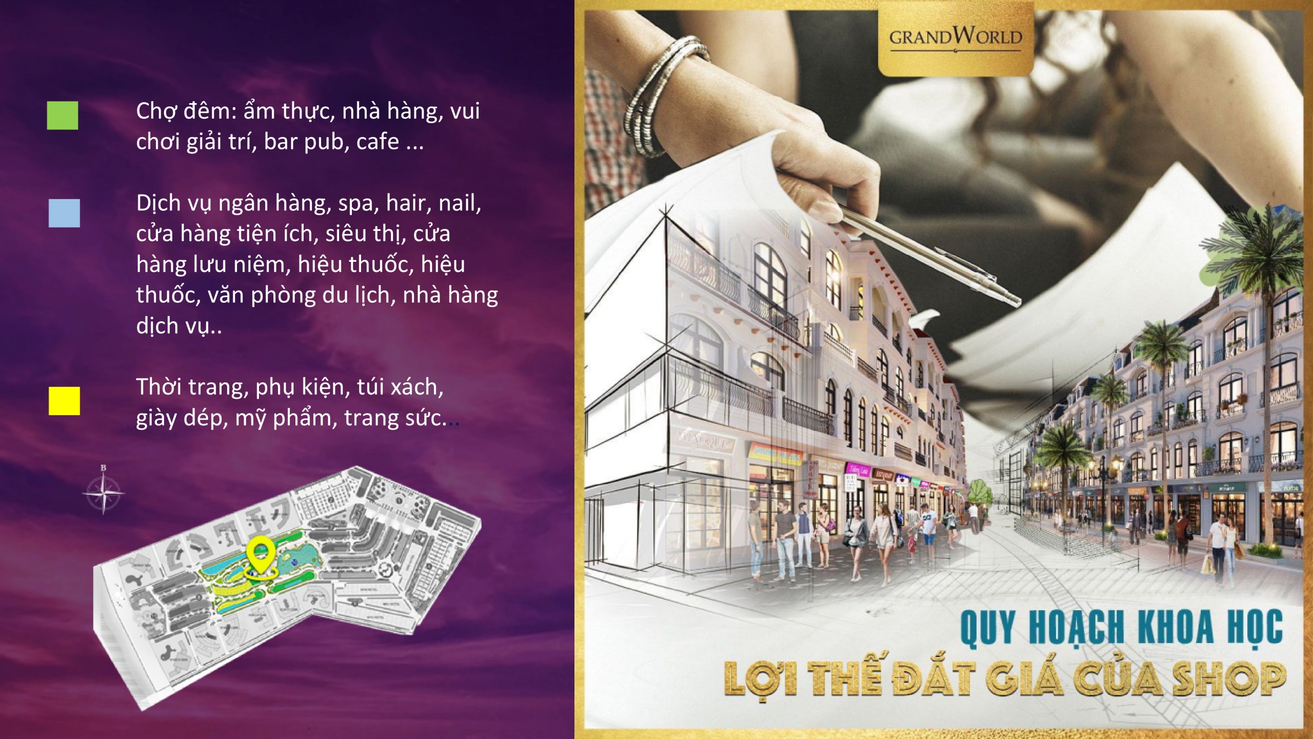 Chuỗi cửa hàng, thương hiệu tại khu shophouse