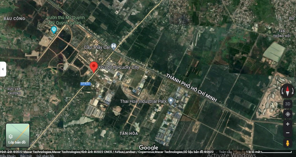 Vị trí dự án Lucky City
