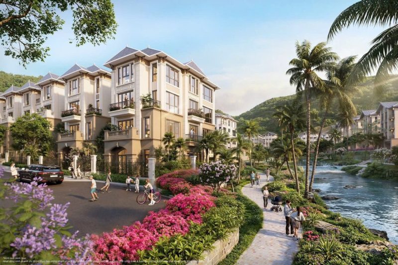 Giá bán biệt thự đơn lập khoảng từ 25 tỷ trở lên